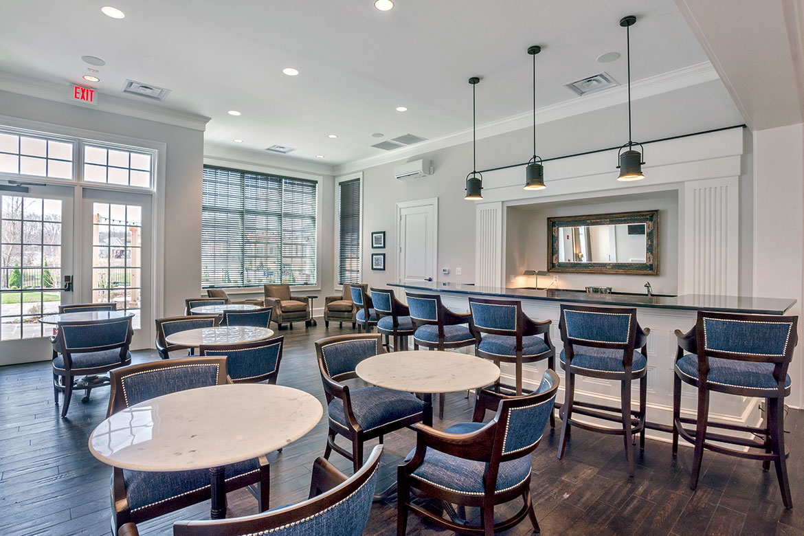 Crest of Alexandria Clubhouse Bar Room