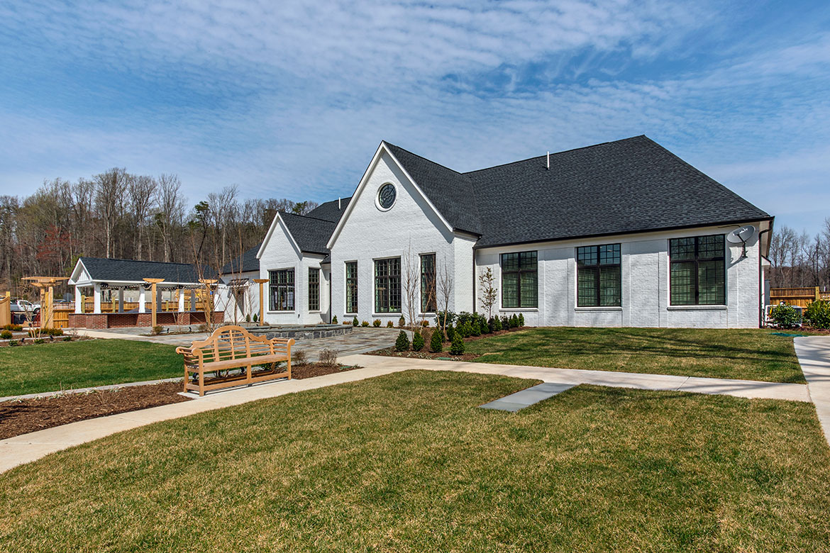 Crest of Alexandria Clubhouse Exterior