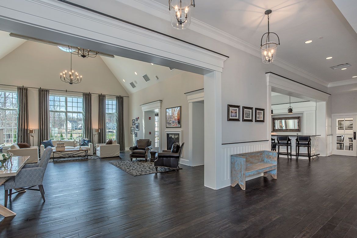 Crest of Alexandria Clubhouse Interior