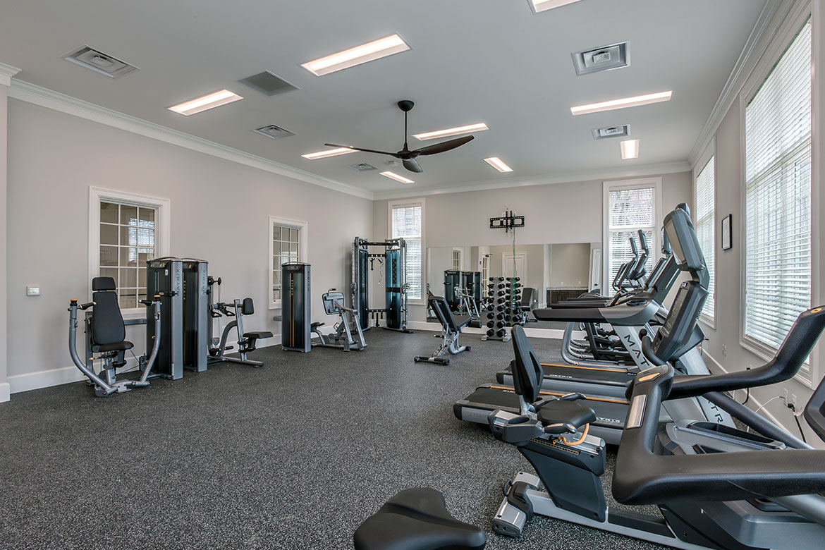 Crest of Alexandria Clubhouse Workout Room