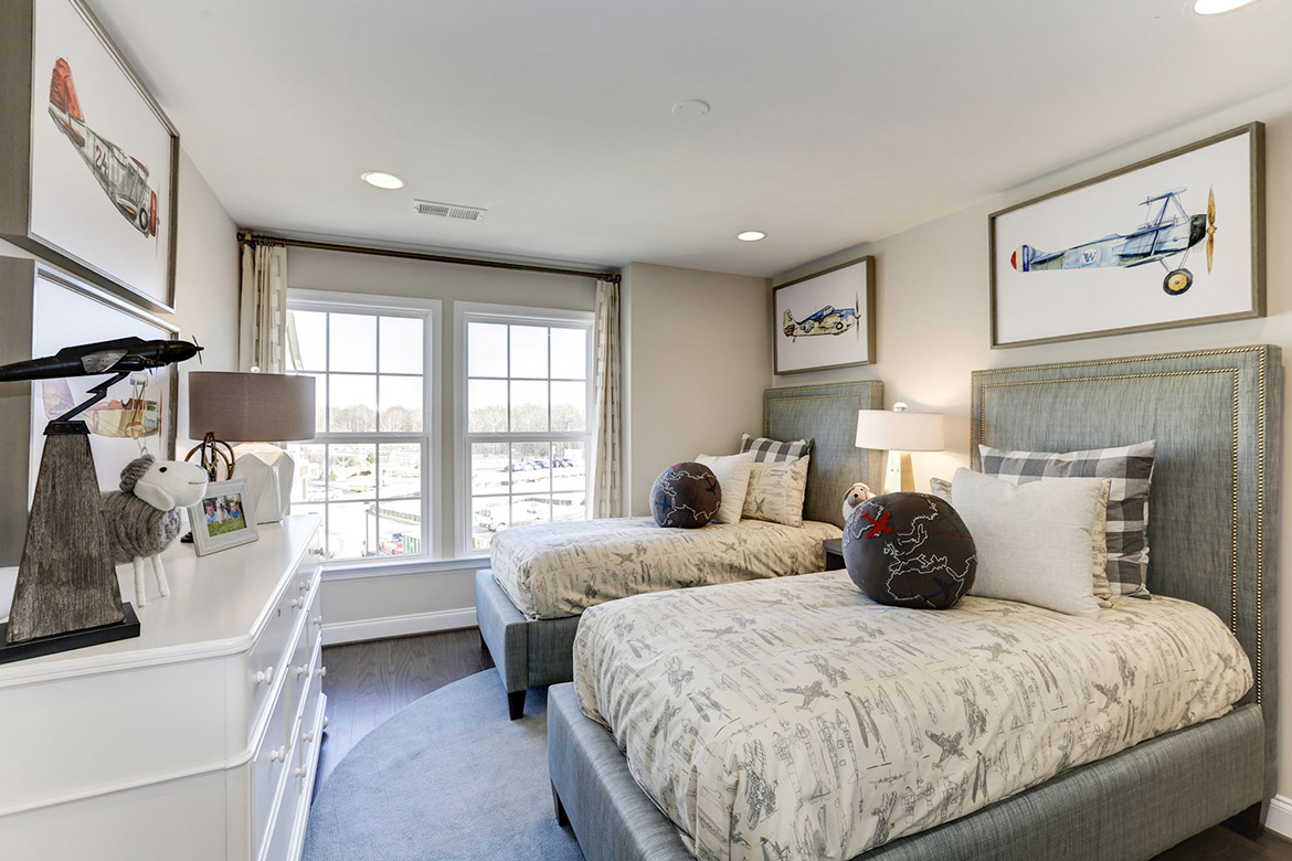 Crest of Alexandria Ward Model Secondary Bedroom