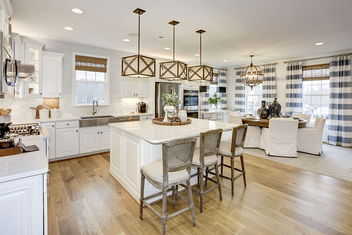 Crest of Alexandria Ward Model Kitchen