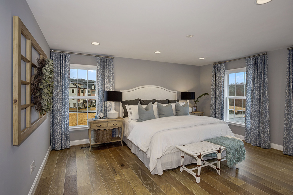 Crest of Alexandria Ward Model Master Bedroom