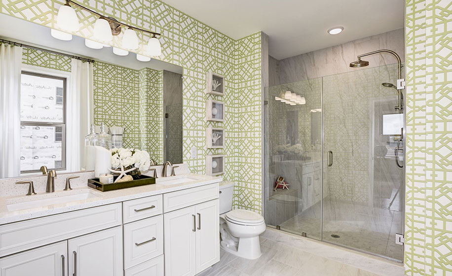 Birchwood at Brambleton Fleming Master Bathroom